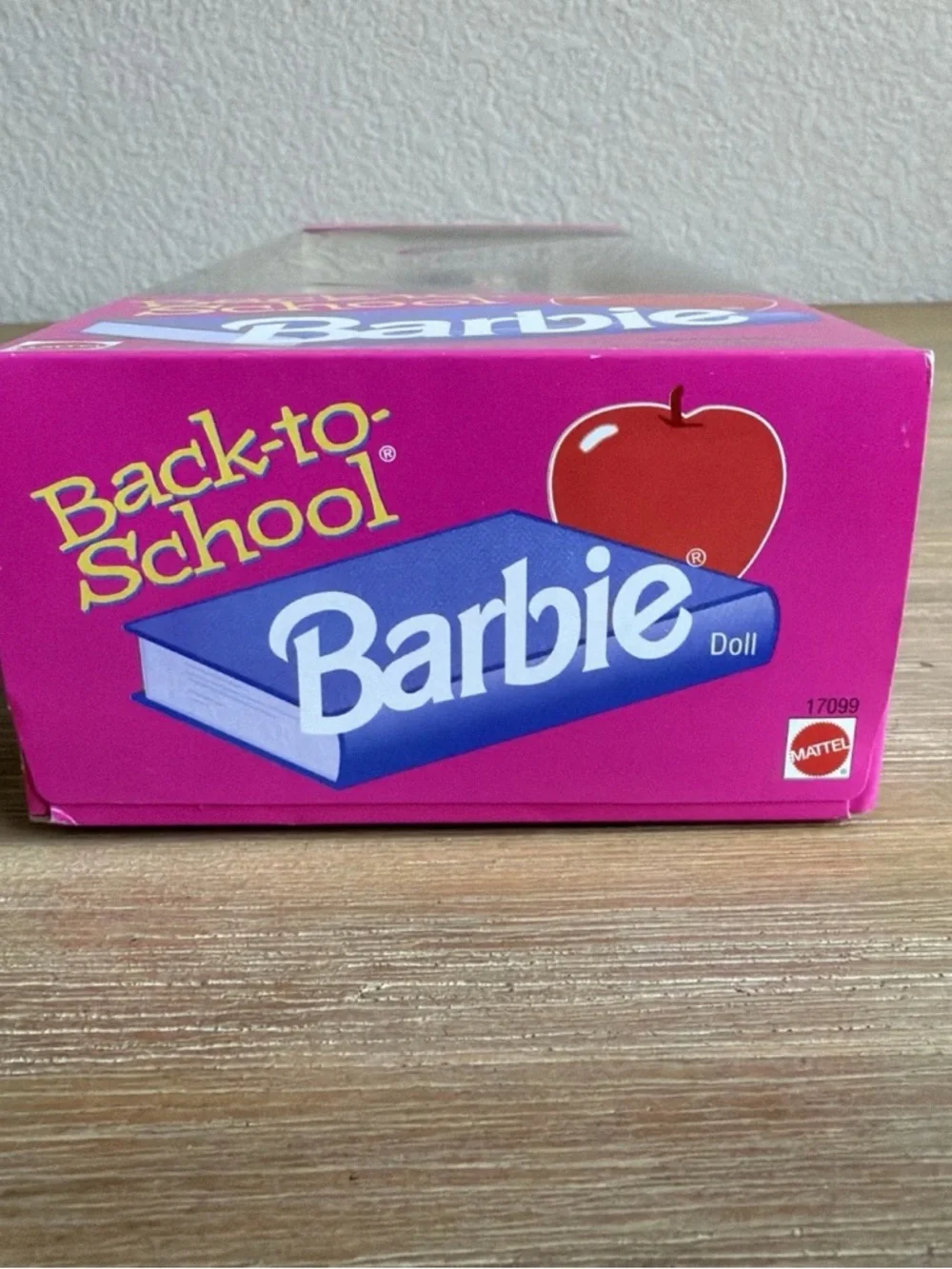 Back to School Barbie #17099 Apple Special Edition 1996 Denim New In Box - Picture 8 of 8